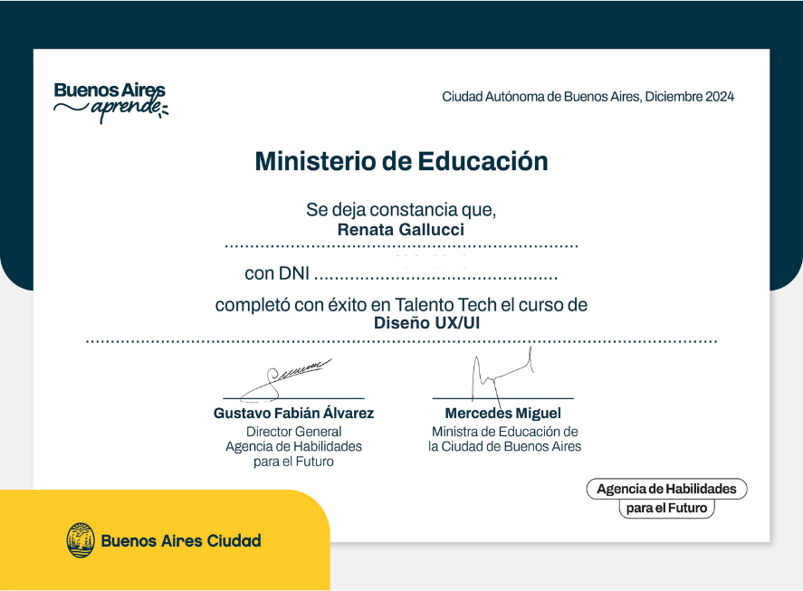 Certificado UX/UI
